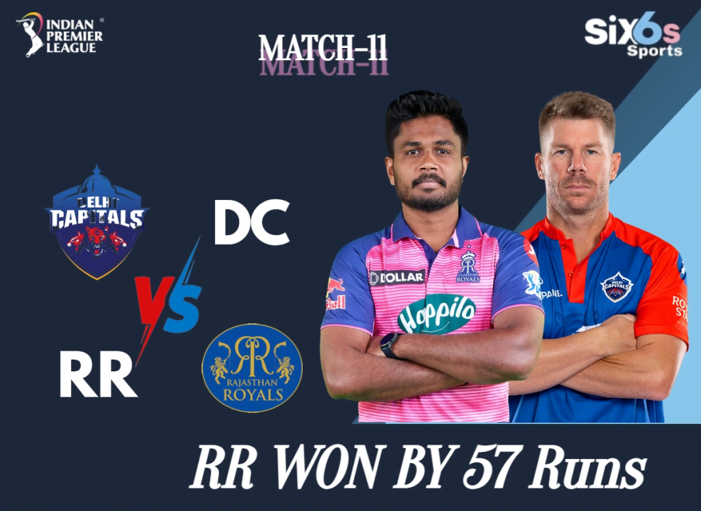 RR VS DC IPL2023 MATCH-11