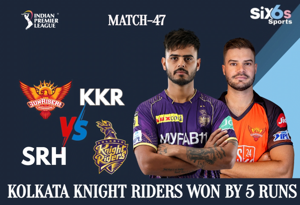 SRH VS KKR Six6s