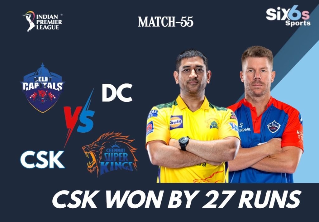 CSK VS DC Six6s