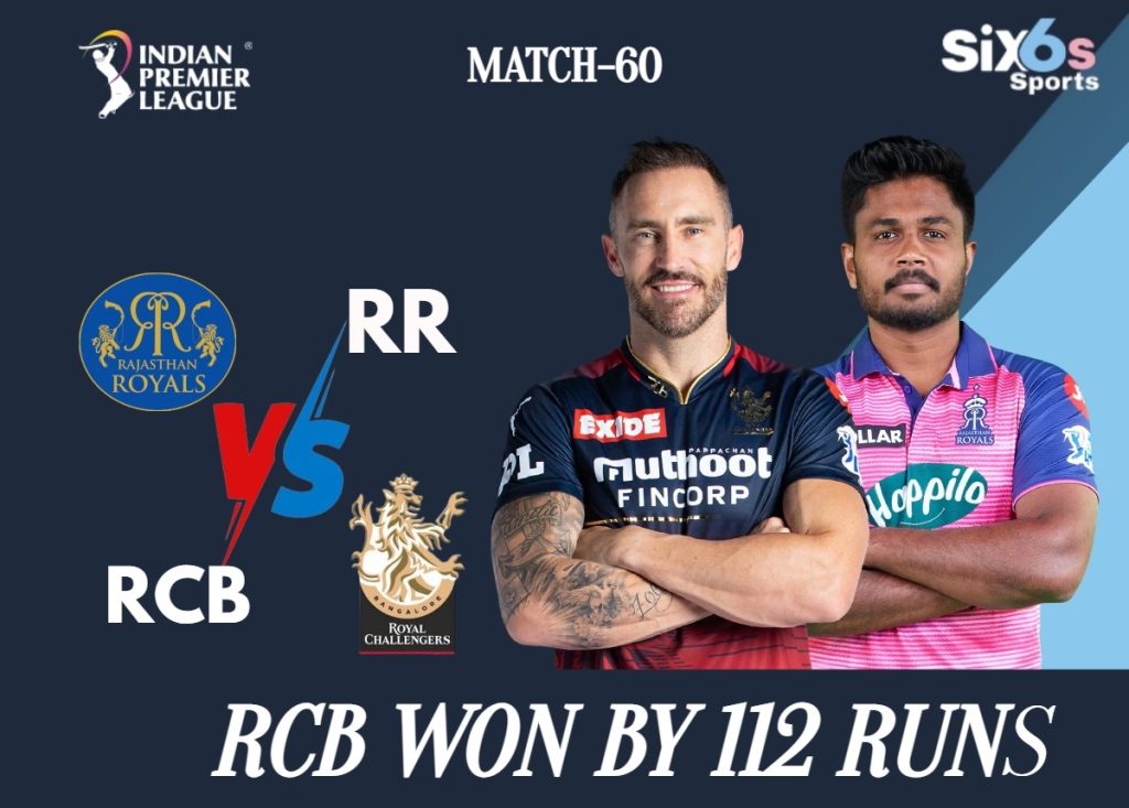 RR VS RCB Six6s