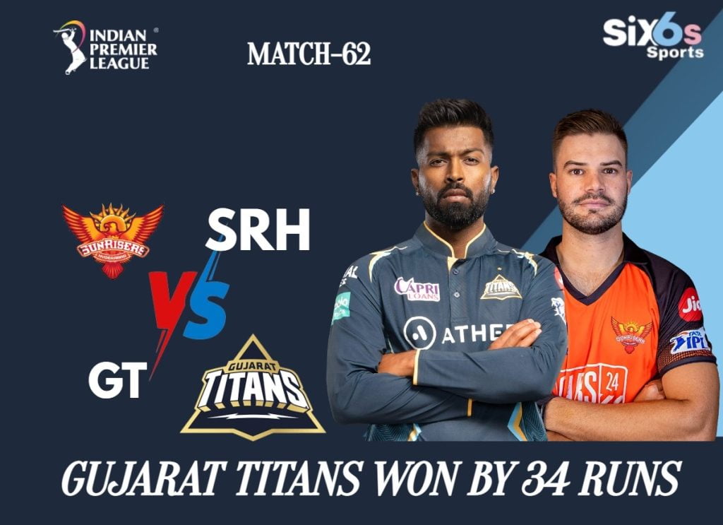 GT VS SRH Six6s